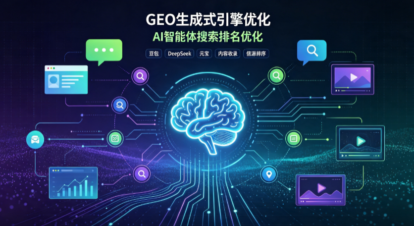 北安市GEO 浪潮来袭：生成式引擎优化崛起，创作者争抢豆包、DeepSeek、元宝智能体流量入口